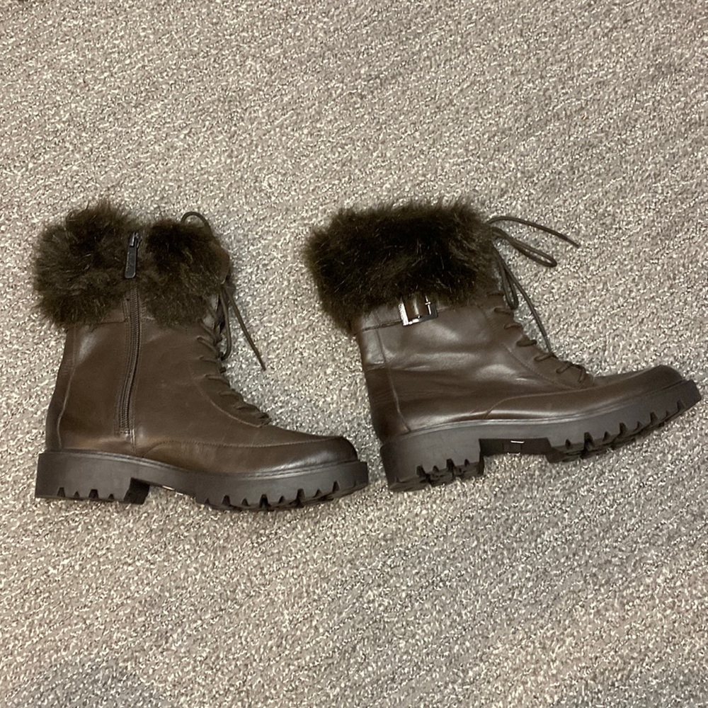 Charles David brown boots